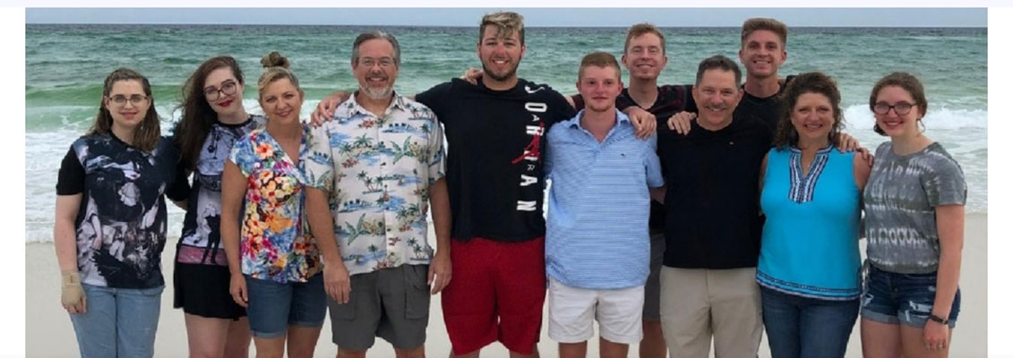 The McKinney clan with The Millers